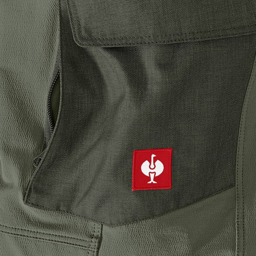 Detailed image Functional cargo trousers e.s.dynashield solid thyme