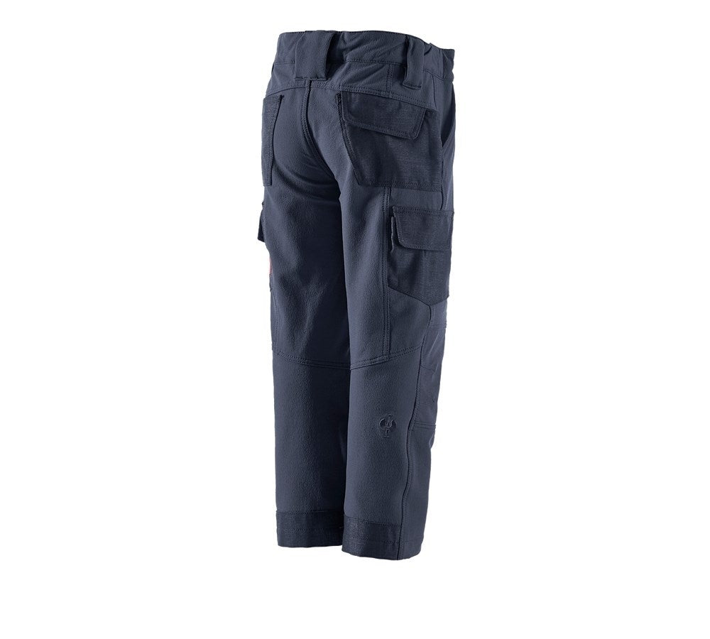 Secondary image Funct.cargo trousers e.s.dynashield solid,child. pacific