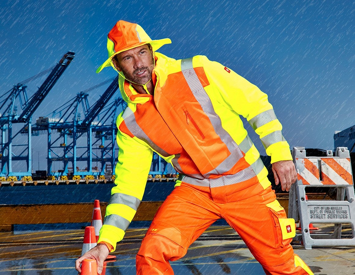 Additional image 1 Functional rain hat e.s.motion 2020 high-vis orange/high-vis yellow