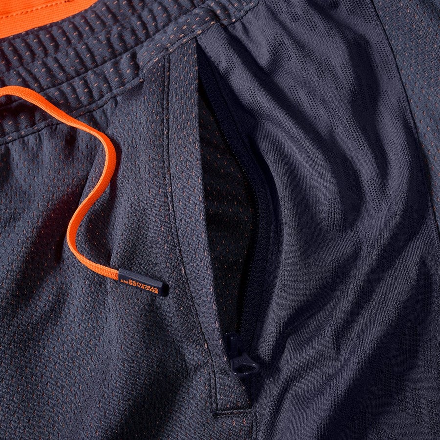 Detailed image Functional shorts e.s.ambition navy/high-vis orange