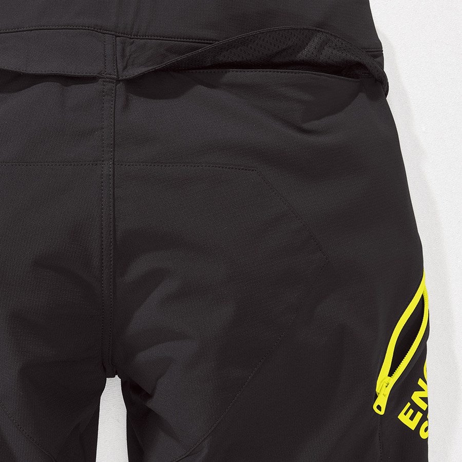 Detailed image Functional short e.s.trail black/acid yellow