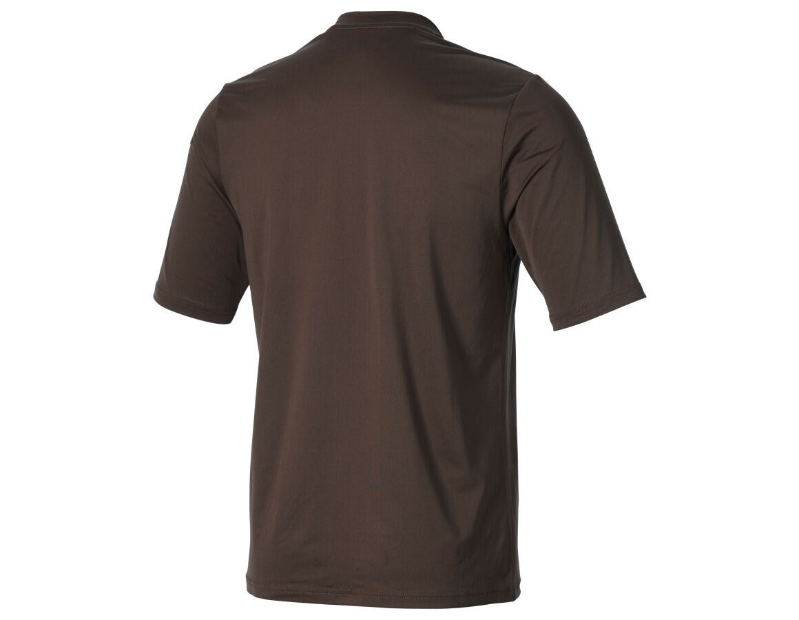 Secondary image Functional t-shirt UV e.s.trail chestnut/hazelnut