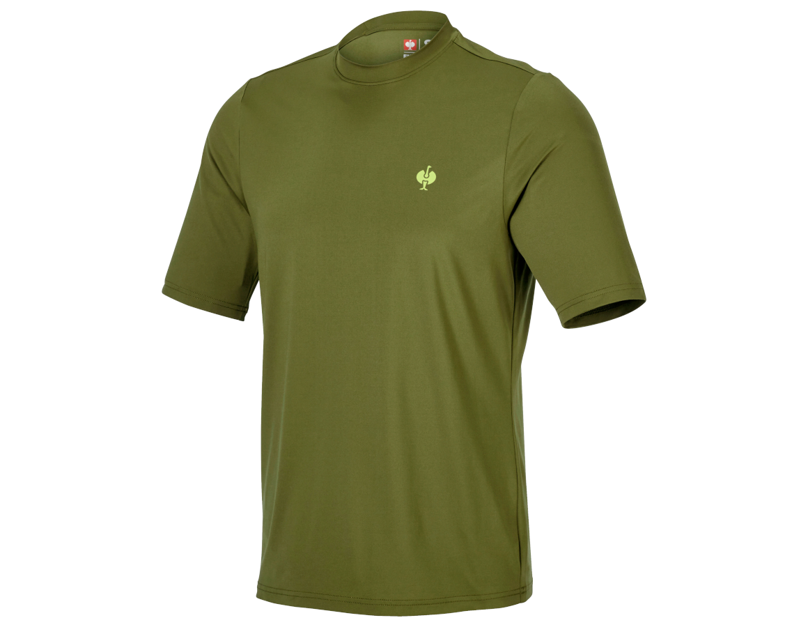 Primary image Functional t-shirt UV e.s.trail junipergreen/limegreen