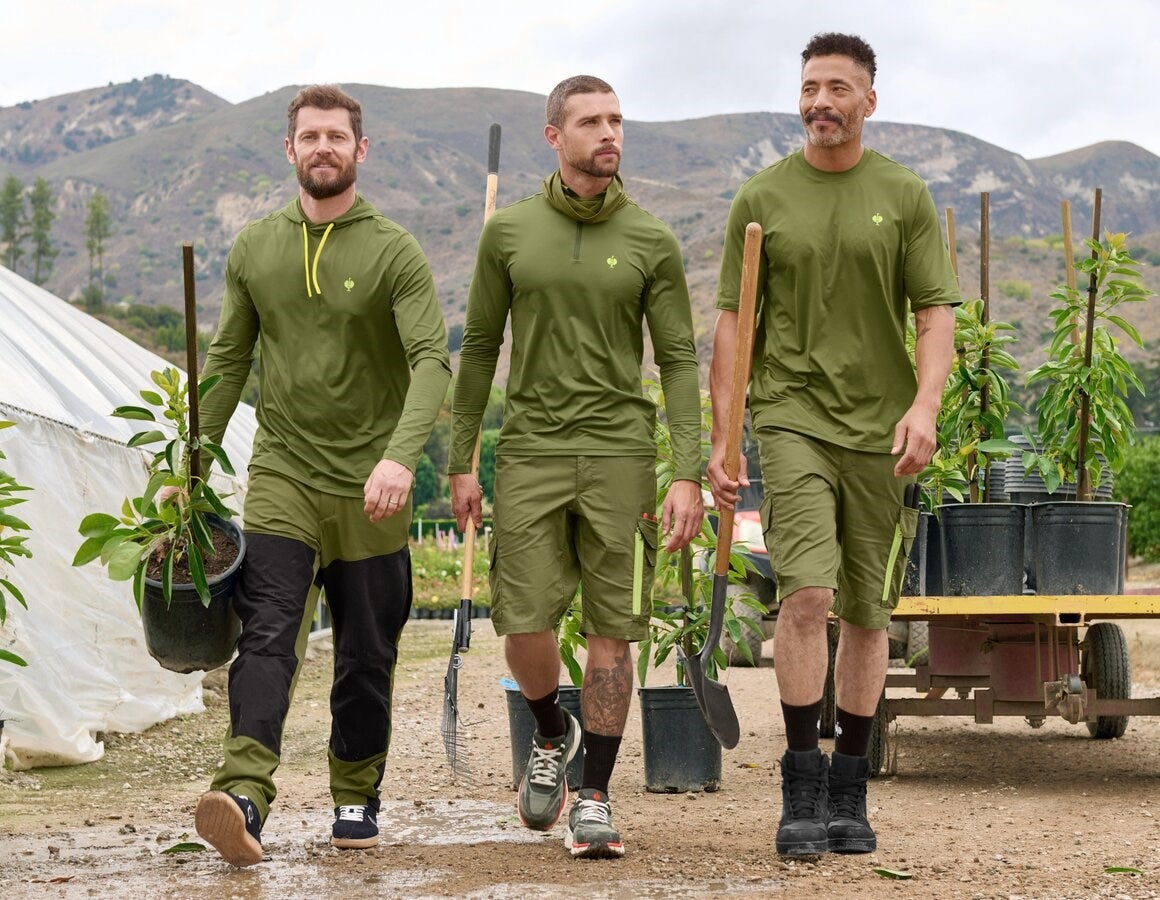 Additional image 2 Functional t-shirt UV e.s.trail junipergreen/limegreen