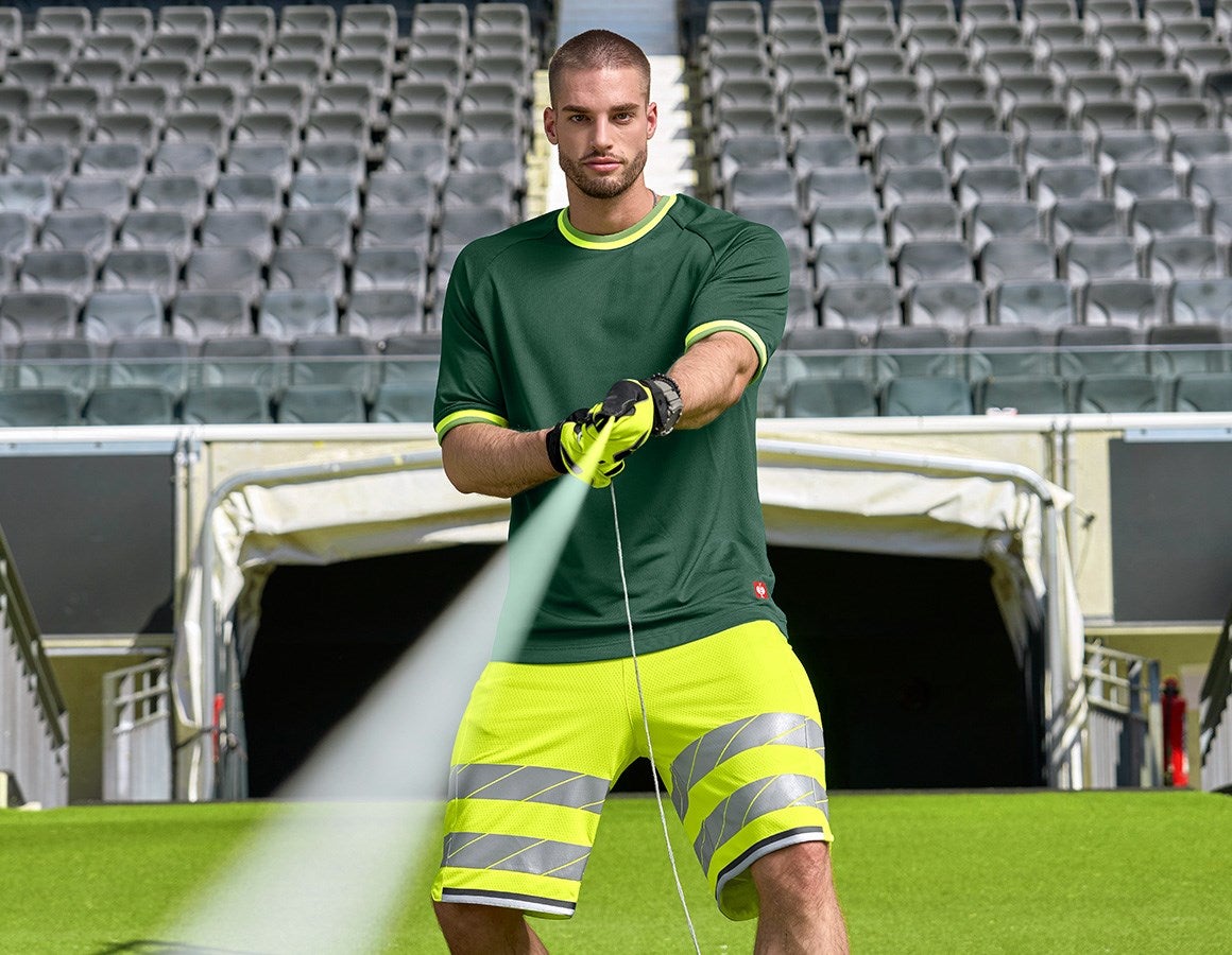 Additional image 3 Functional t-shirt e.s.ambition green/high-vis yellow