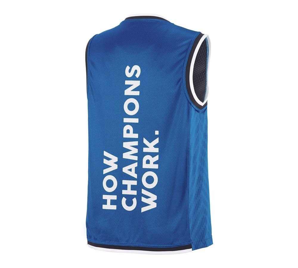 Secondary image Functional tank-shirt e.s.ambition gentianblue/graphite