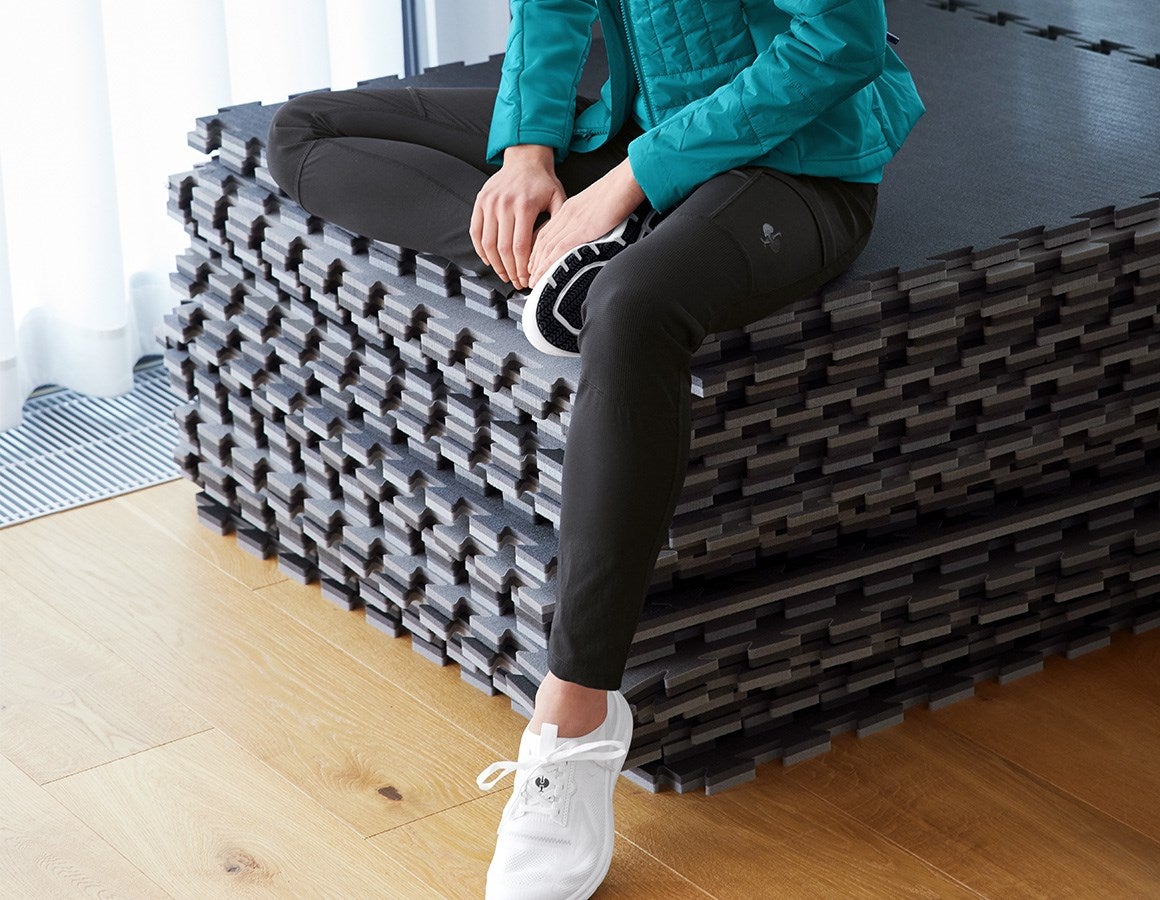 Additional image 1 Functional tights e.s.trail, ladies' black