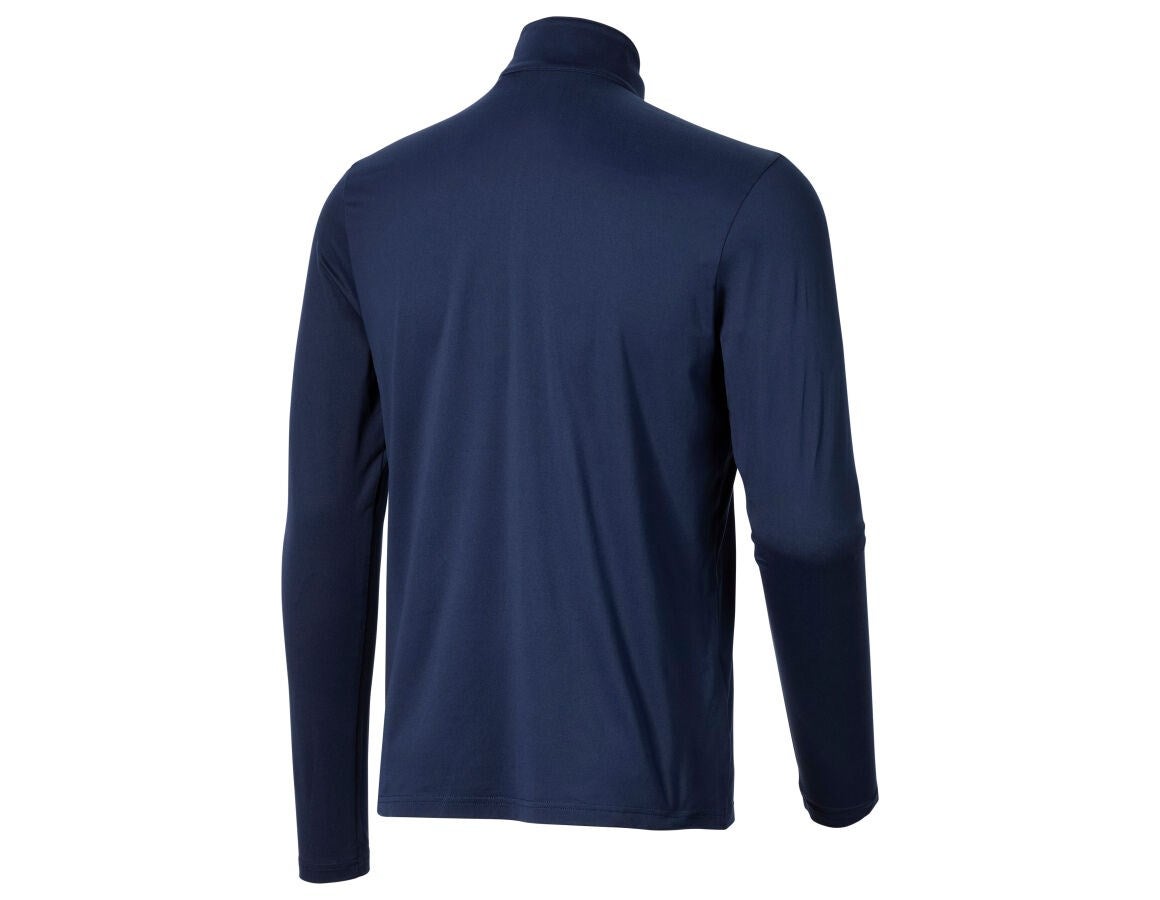 Secondary image Functional troyer-longsleeve UV e.s.trail deepblue/white