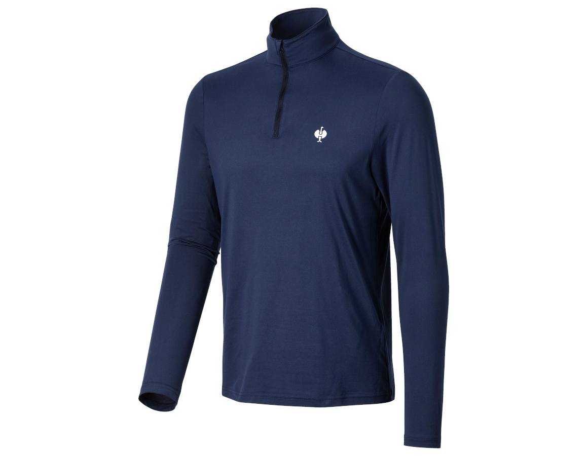 Primary image Functional troyer-longsleeve UV e.s.trail deepblue/white