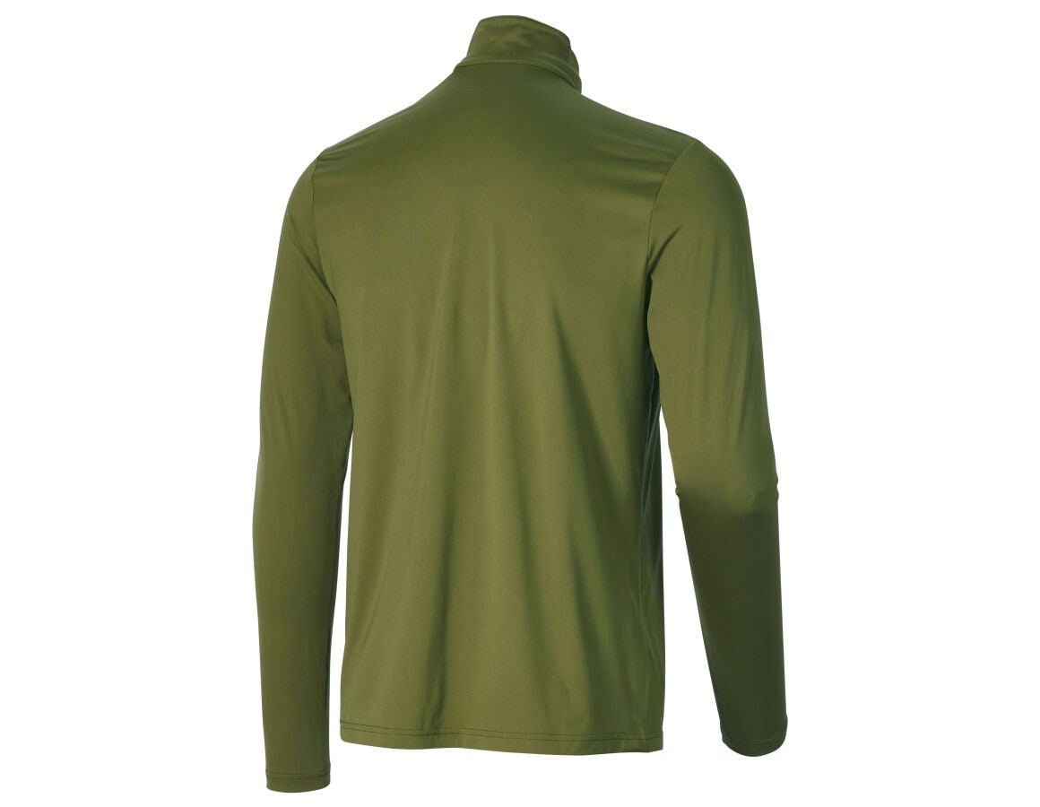 Secondary image Functional troyer-longsleeve UV e.s.trail junipergreen/limegreen