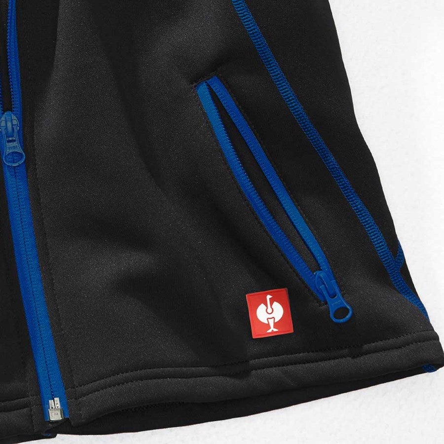 Detailed image Funct. bodyw. thermo stretch e.s.motion 2020,lad. graphite/gentianblue