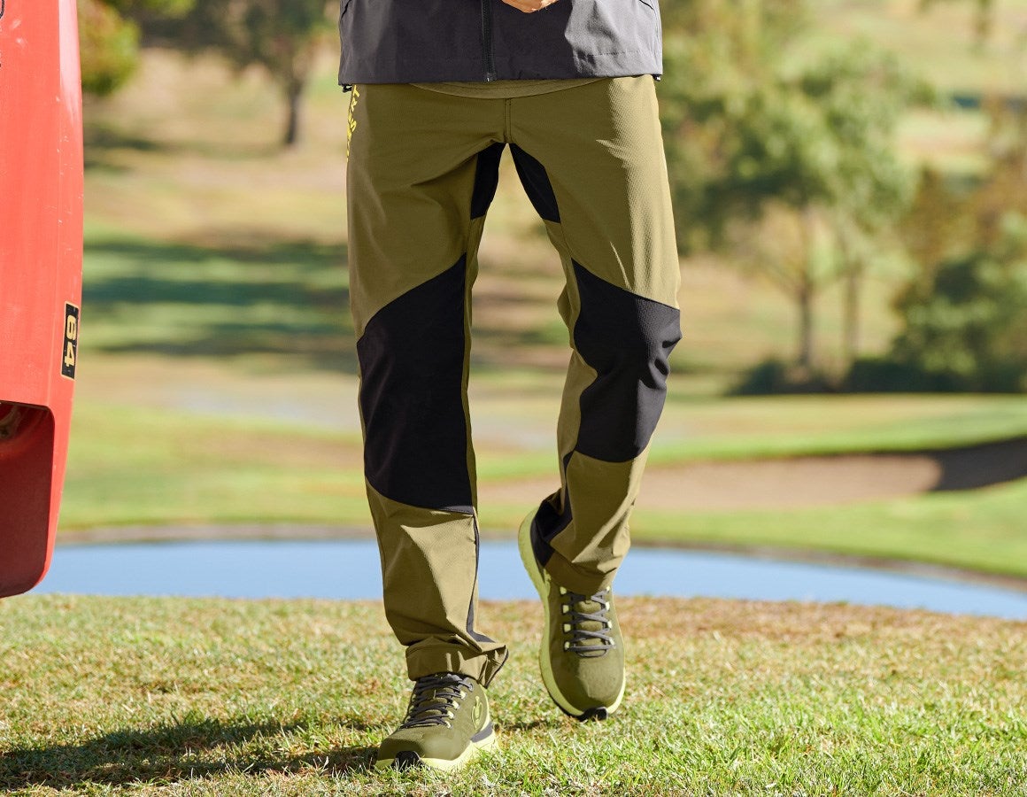 Main action image Functional trousers e.s.trail junipergreen/limegreen