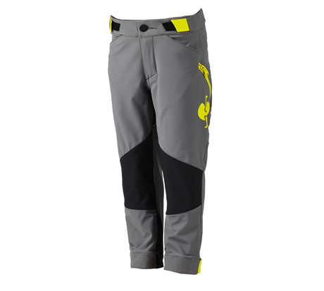 Primary image Functional trousers e.s.trail, children's basaltgrey/acid yellow