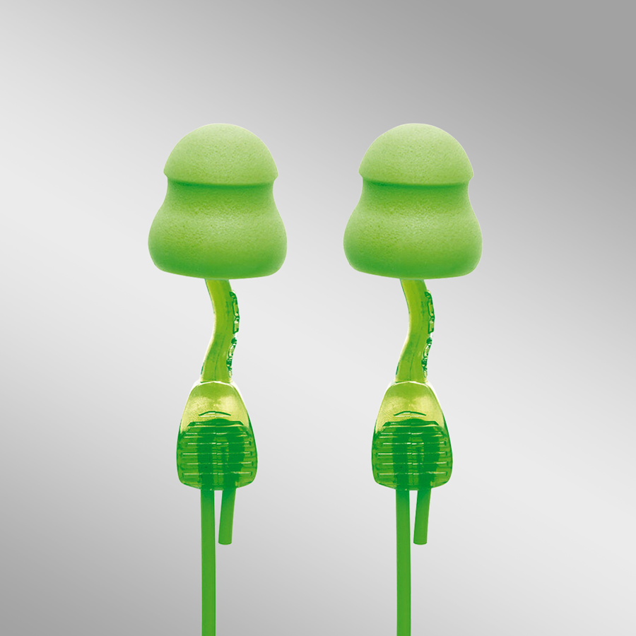 Detailed image Ear plugs Twisters green