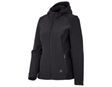 Primary image Heated hybrid hooded knitted jacket e.s.trail,lad. black