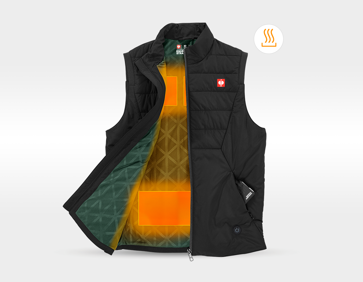Additional image 1 Heated bodywarmer e.s.ambition black