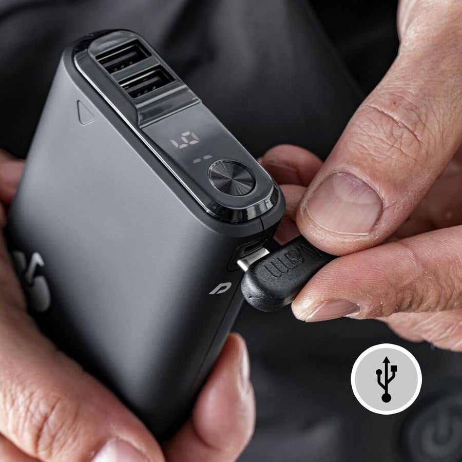 Detailed image Heated bodywarmer e.s.trail, ladies' black