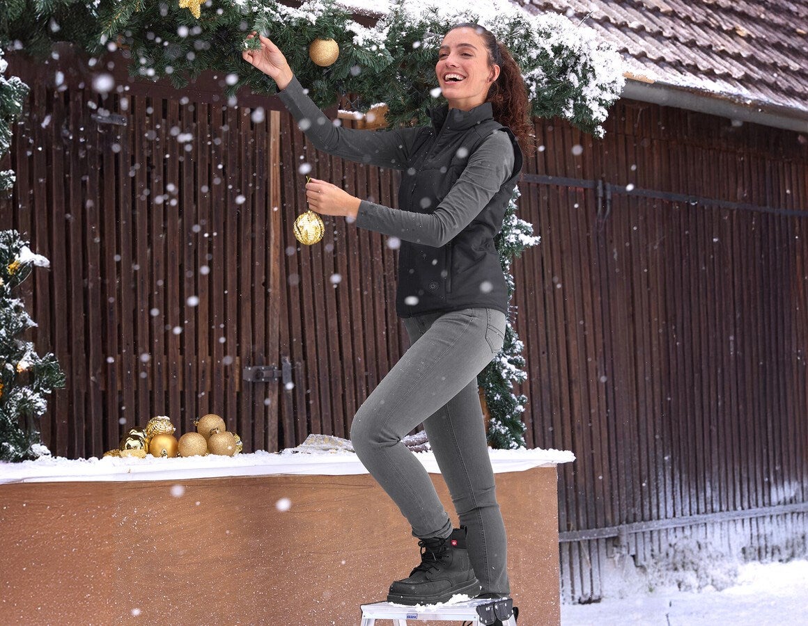 Additional image 2 Heated bodywarmer e.s.trail, ladies' black