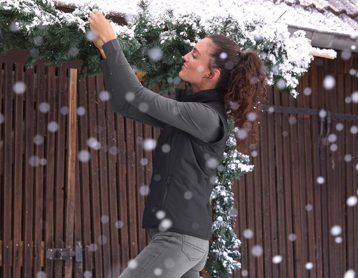 Additional image 3 Heated bodywarmer e.s.trail, ladies' black