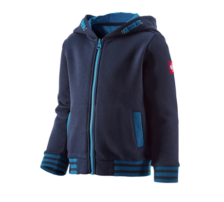 Primary image Hoody sweatjacket e.s.motion 2020, children's navy/atoll