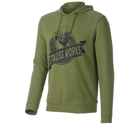 Primary image Hoody sweatshirt e.s.iconic works mountaingreen