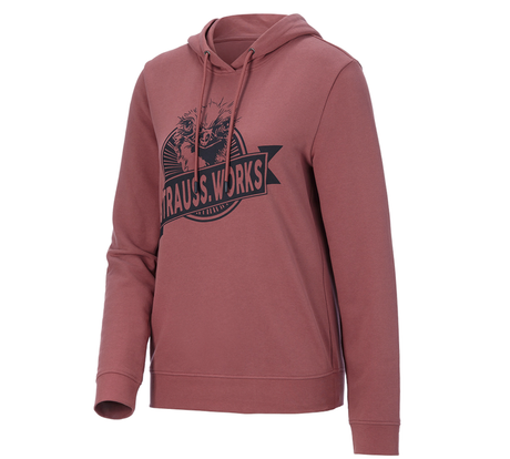 Primary image Hoody sweatshirt e.s.iconic works, ladies' oxidred