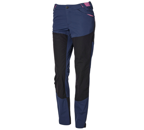 Primary image Hybrid functional trousers e.s.trail, ladies' deepblue/tarapink