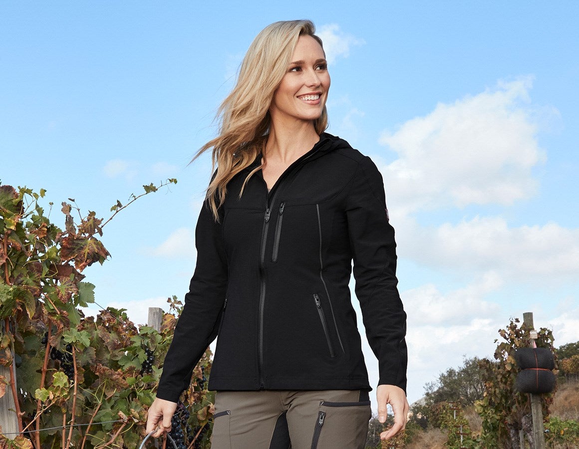 Main action image Jacket e.s.vision stretch, ladies' black