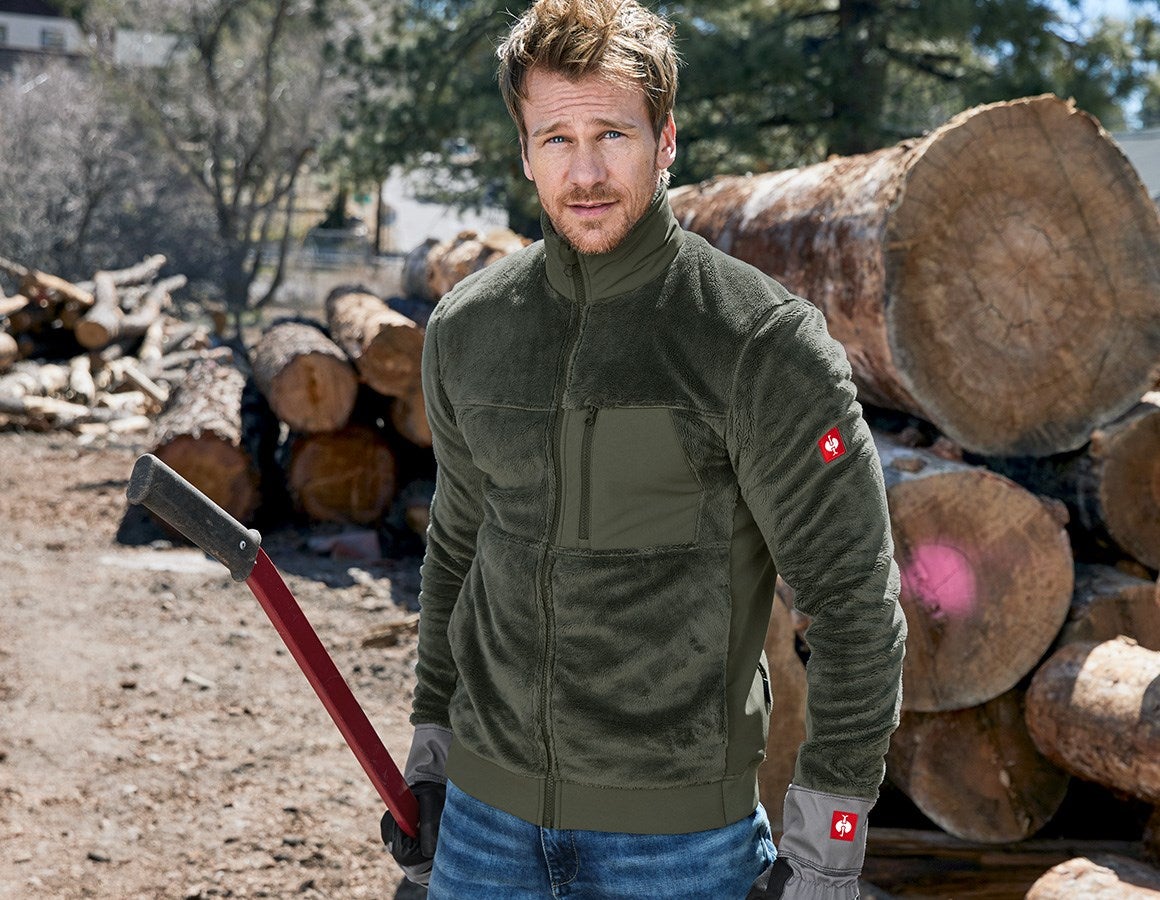 Main action image Jacket highloft e.s.dynashield thyme