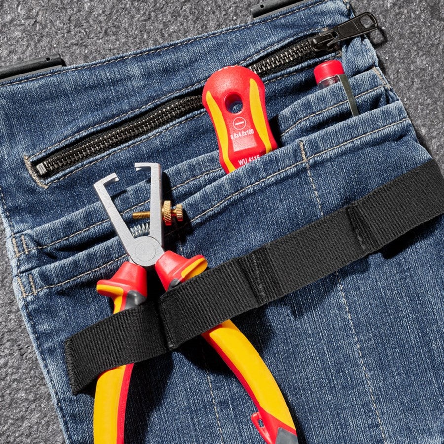 Detailed image Denim tool bags e.s.concrete stonewashed