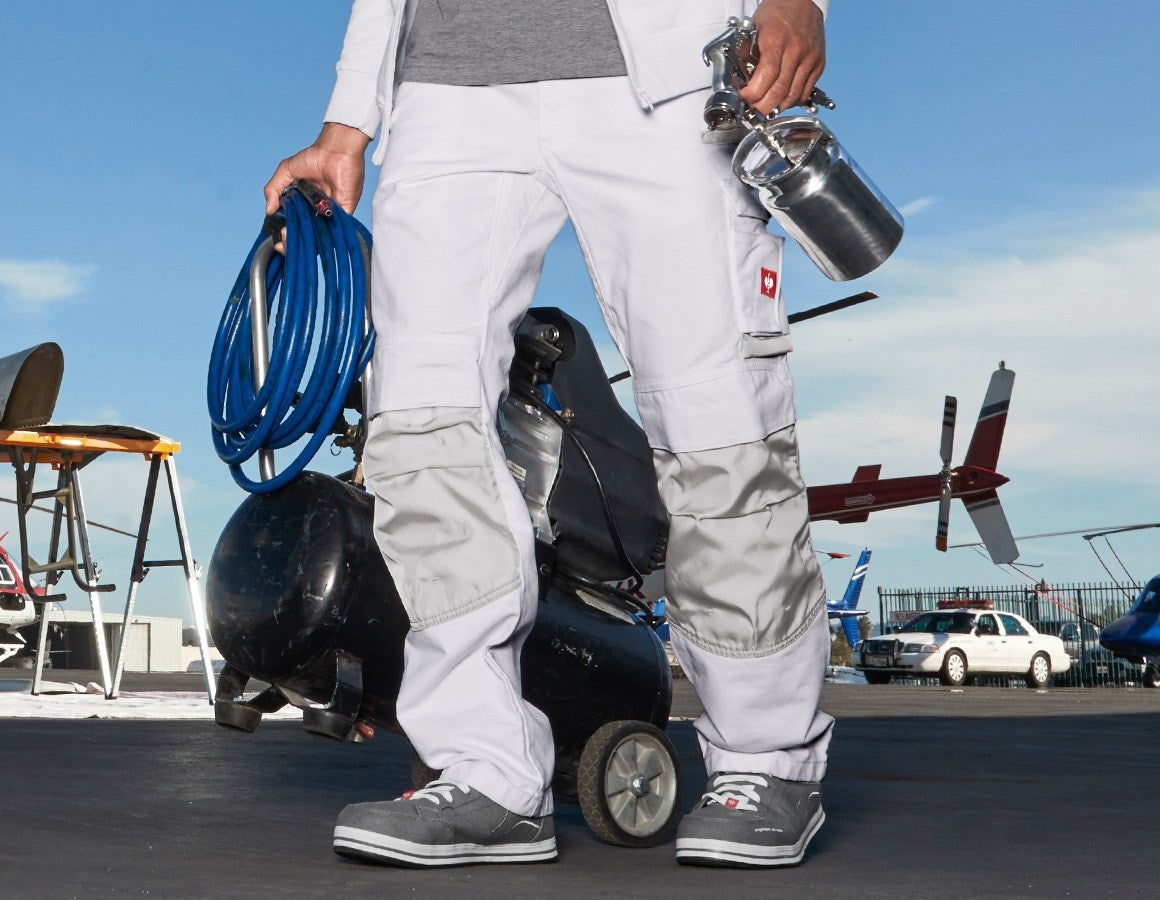 Main action image Jeans e.s.motion denim white/silver