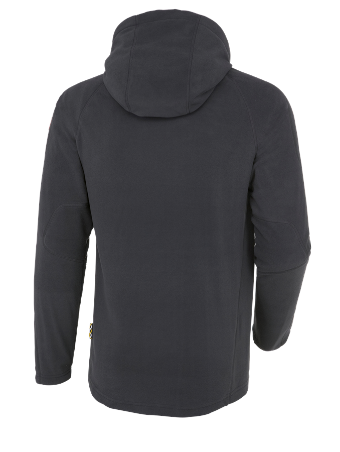 Secondary image Hooded fleece jacket e.s.motion 2020 graphite