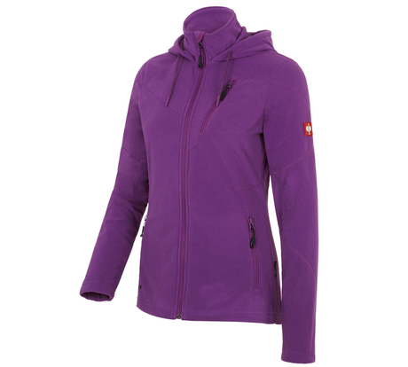 Primary image Hooded fleece jacket e.s.motion 2020, ladies' violet