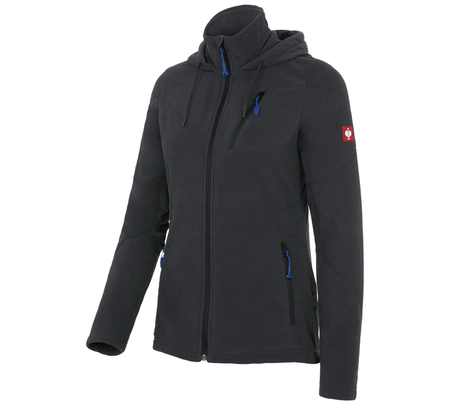 Primary image Hooded fleece jacket e.s.motion 2020, ladies' graphite
