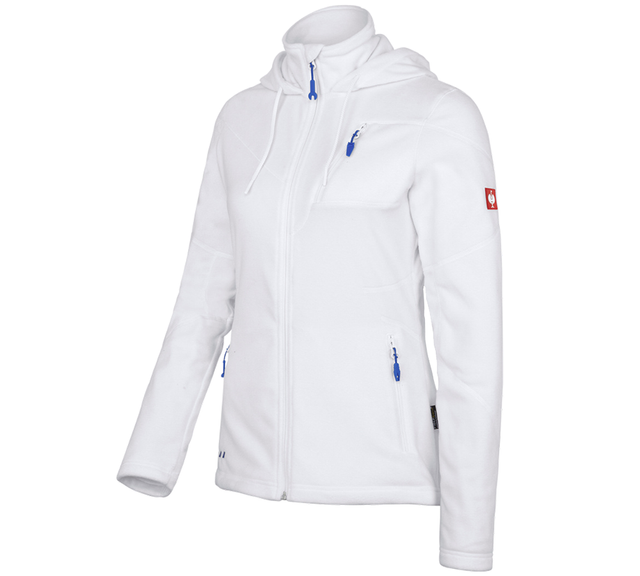 Primary image Hooded fleece jacket e.s.motion 2020, ladies' white