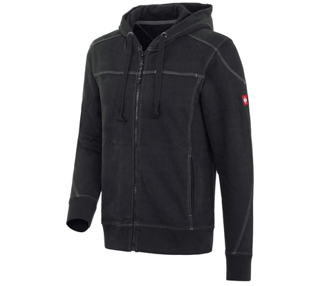 Primary image Hooded jacket cotton e.s.roughtough black