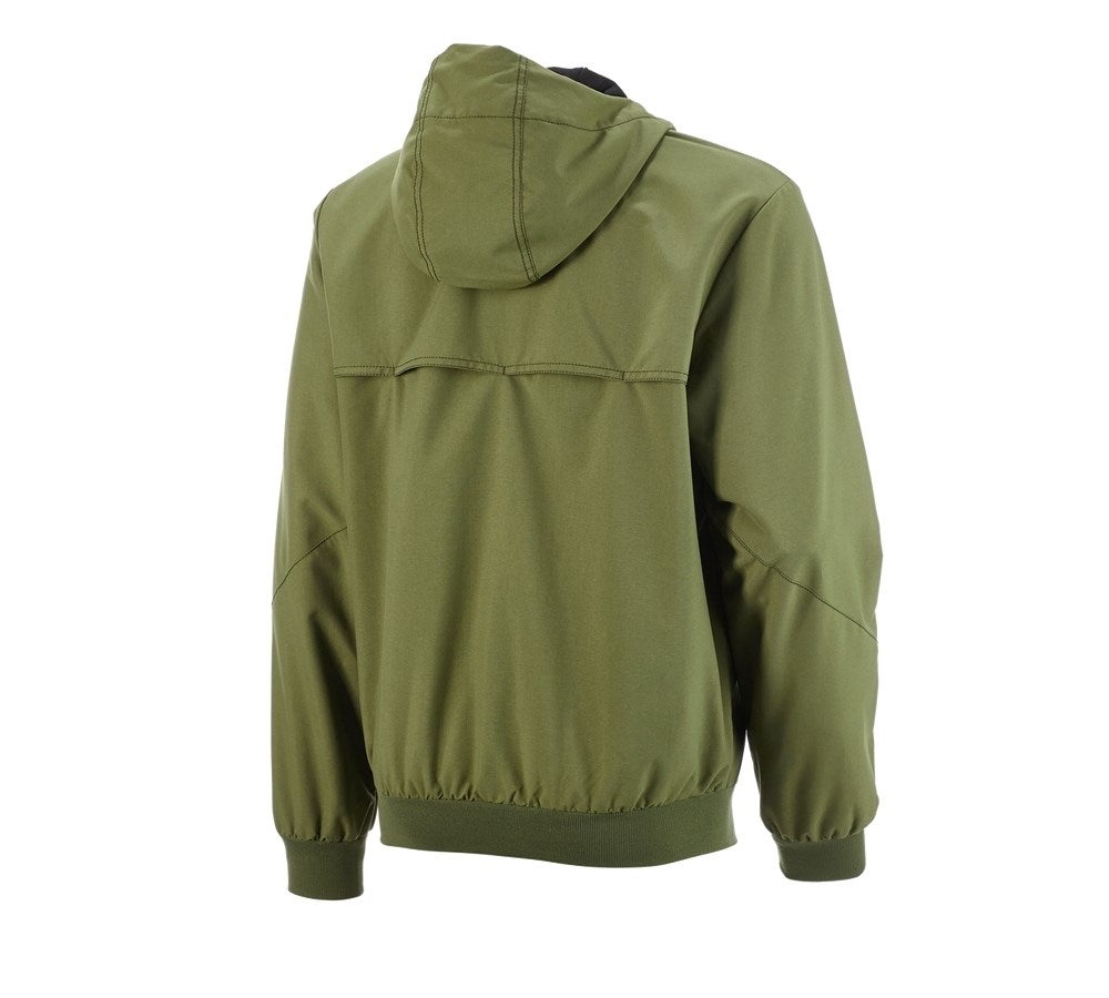 Secondary image Hooded jacket e.s.iconic mountaingreen