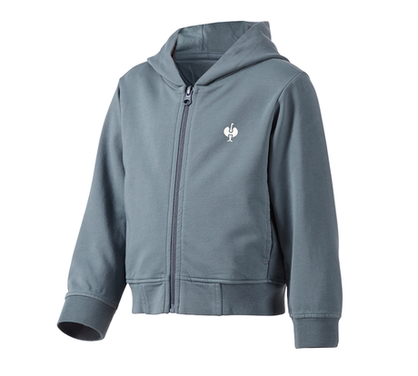 Primary image Hooded sweat jacket e.s.motion ten, children's smokeblue vintage