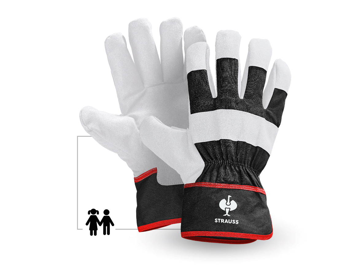 Primary image Children's-microfibre gloves graphite