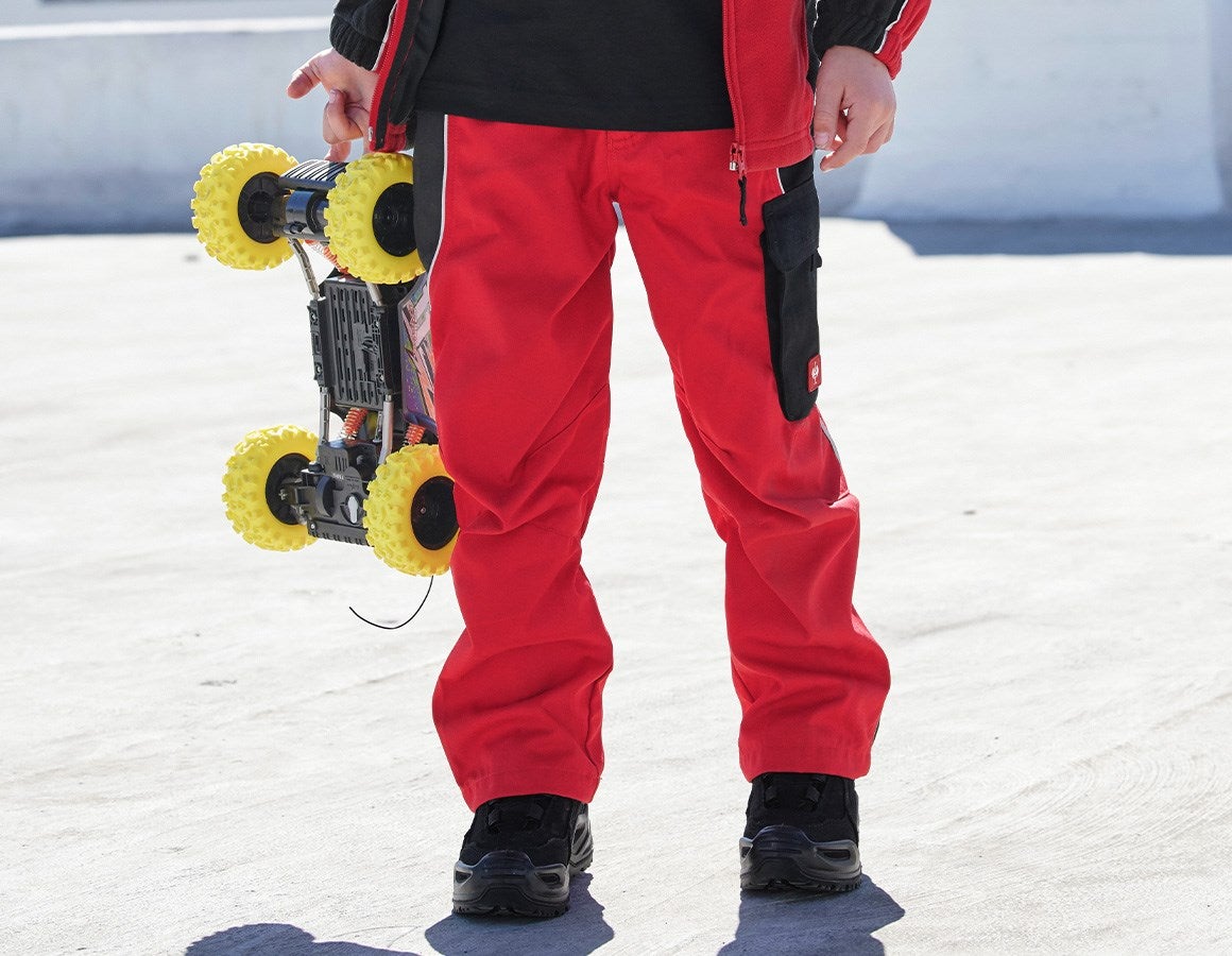 Main action image Children's trousers e.s.active red/black
