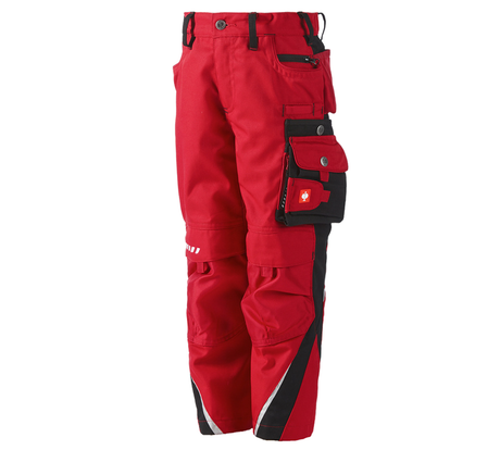 Primary image Children's trousers e.s.motion red/black