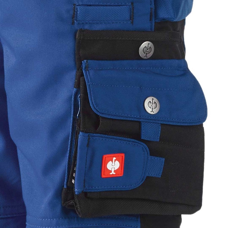 Detailed image Children's trousers e.s.motion Winter royalblue/black