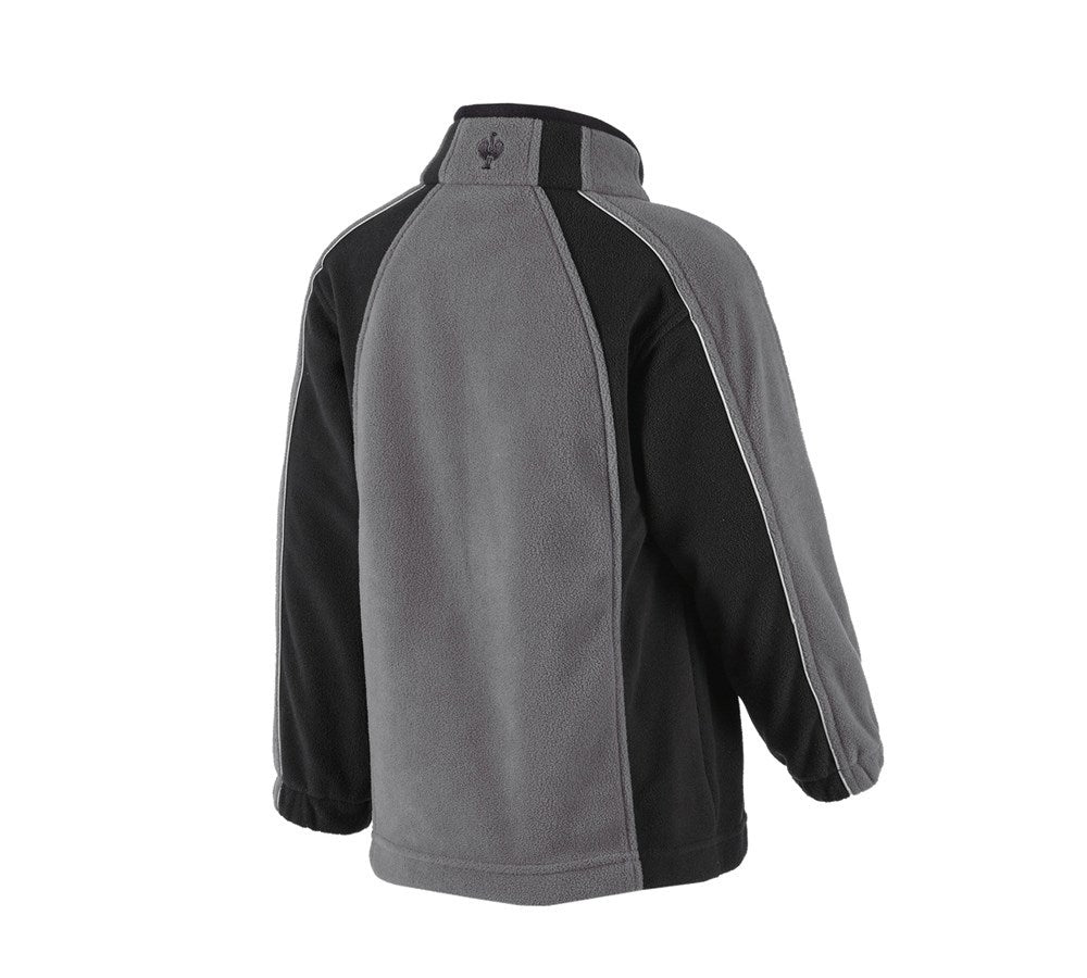 Secondary image Children's microfleece jacket dryplexx® micro anthracite/black