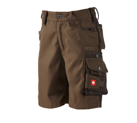 Primary image Children's shorts e.s.motion hazelnut/chestnut