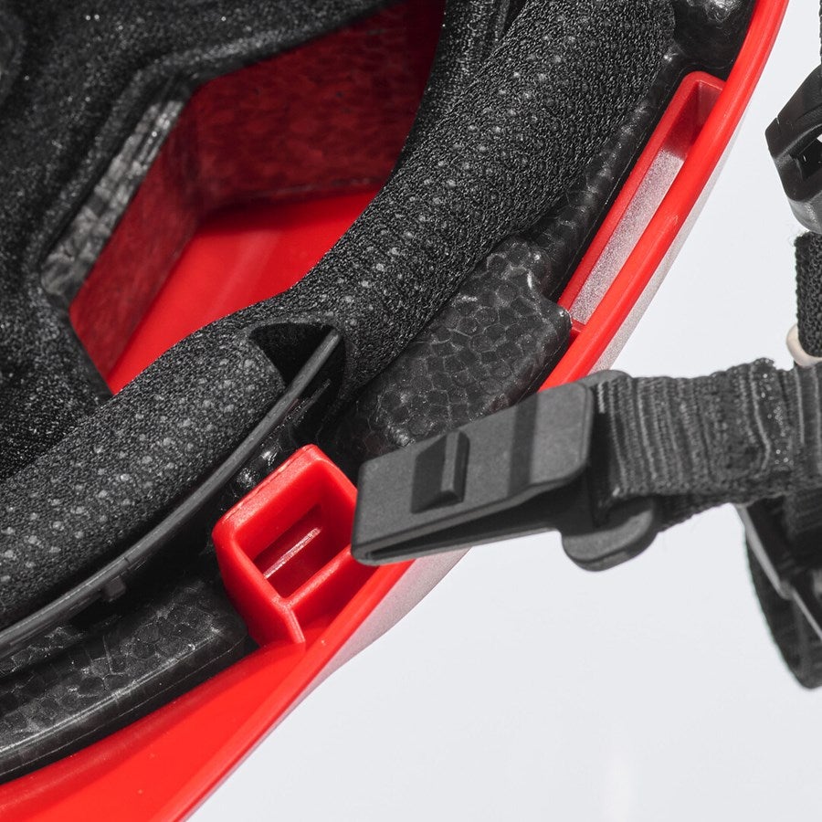 Detailed image Chinstrap for e.s. Work helmet worker black