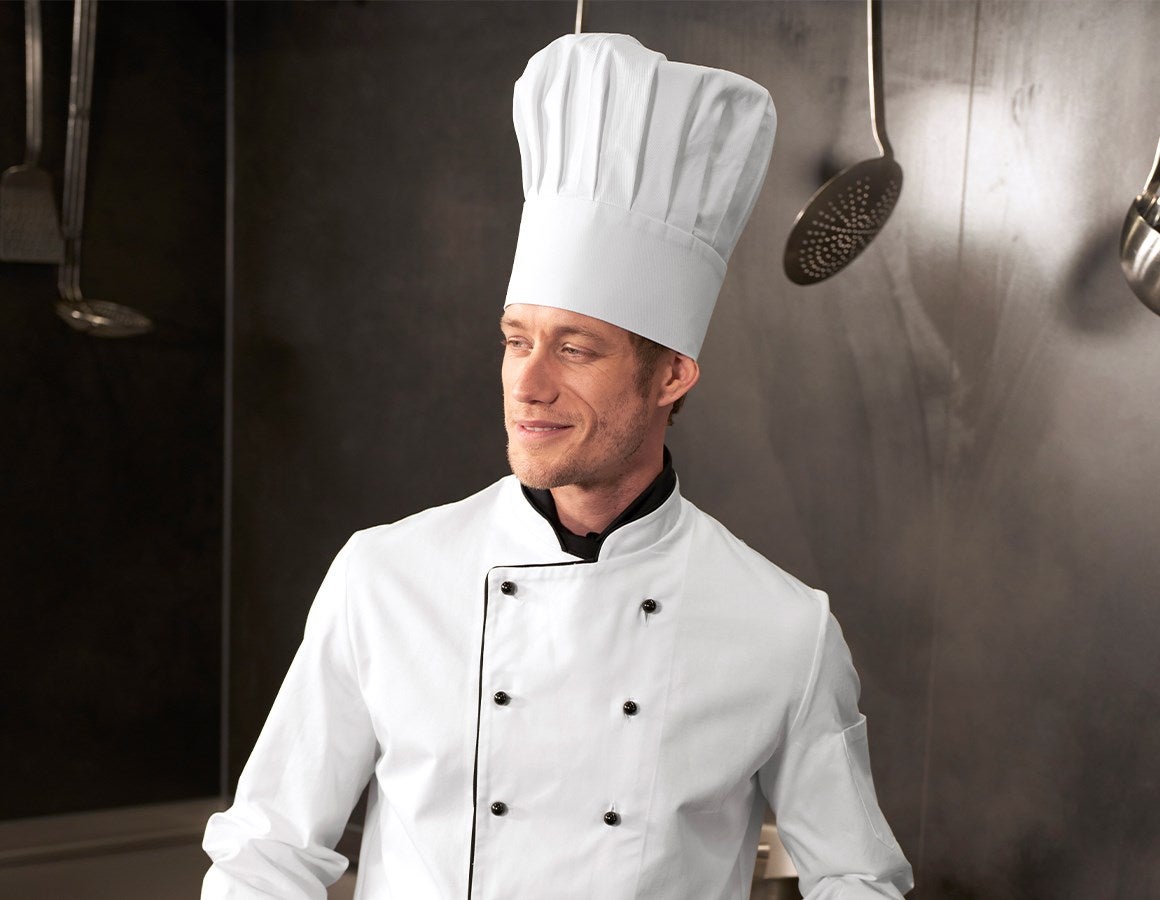 Main action image Cotton Chefs Hats white