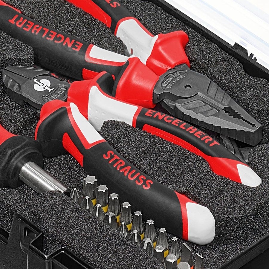 Detailed image Power pliers set in STRAUSSbox mini undefined