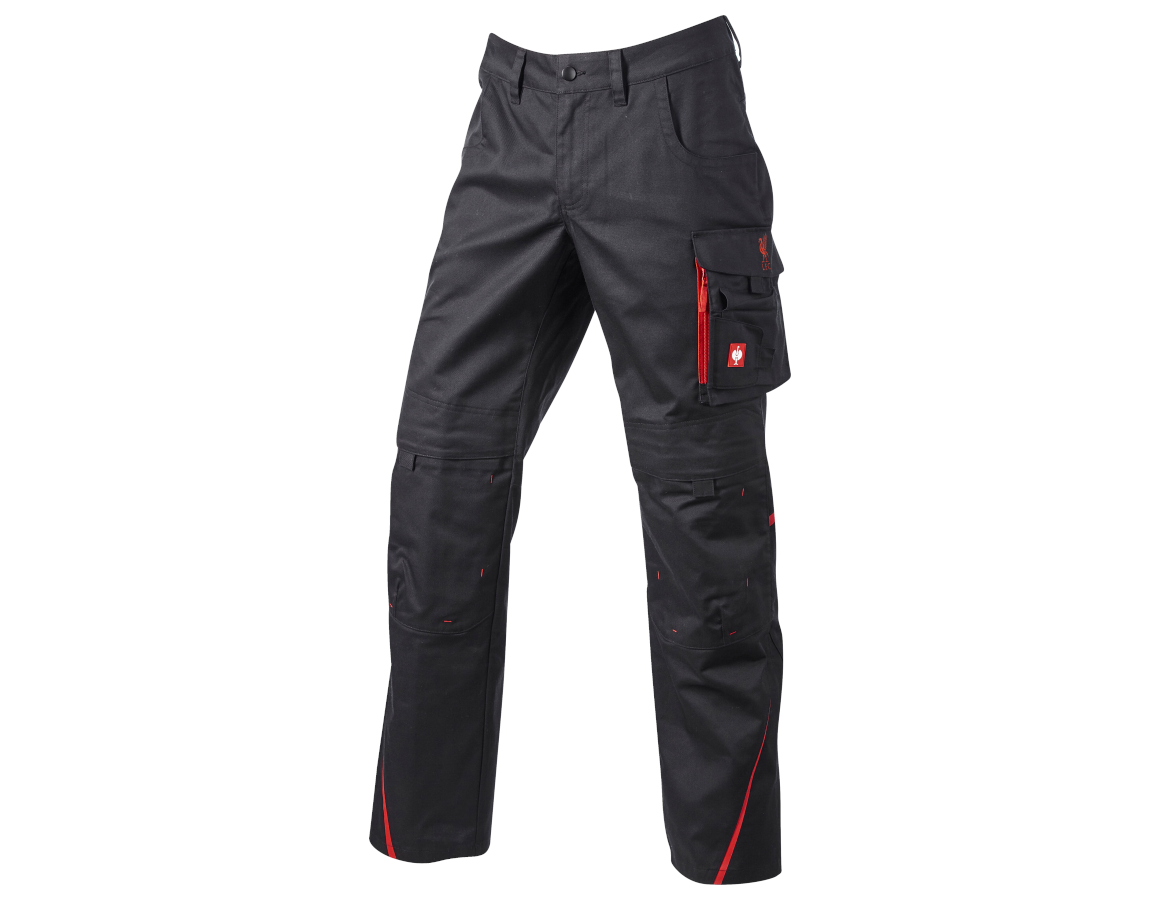 Primary image LFC Work Trousers black/straussred