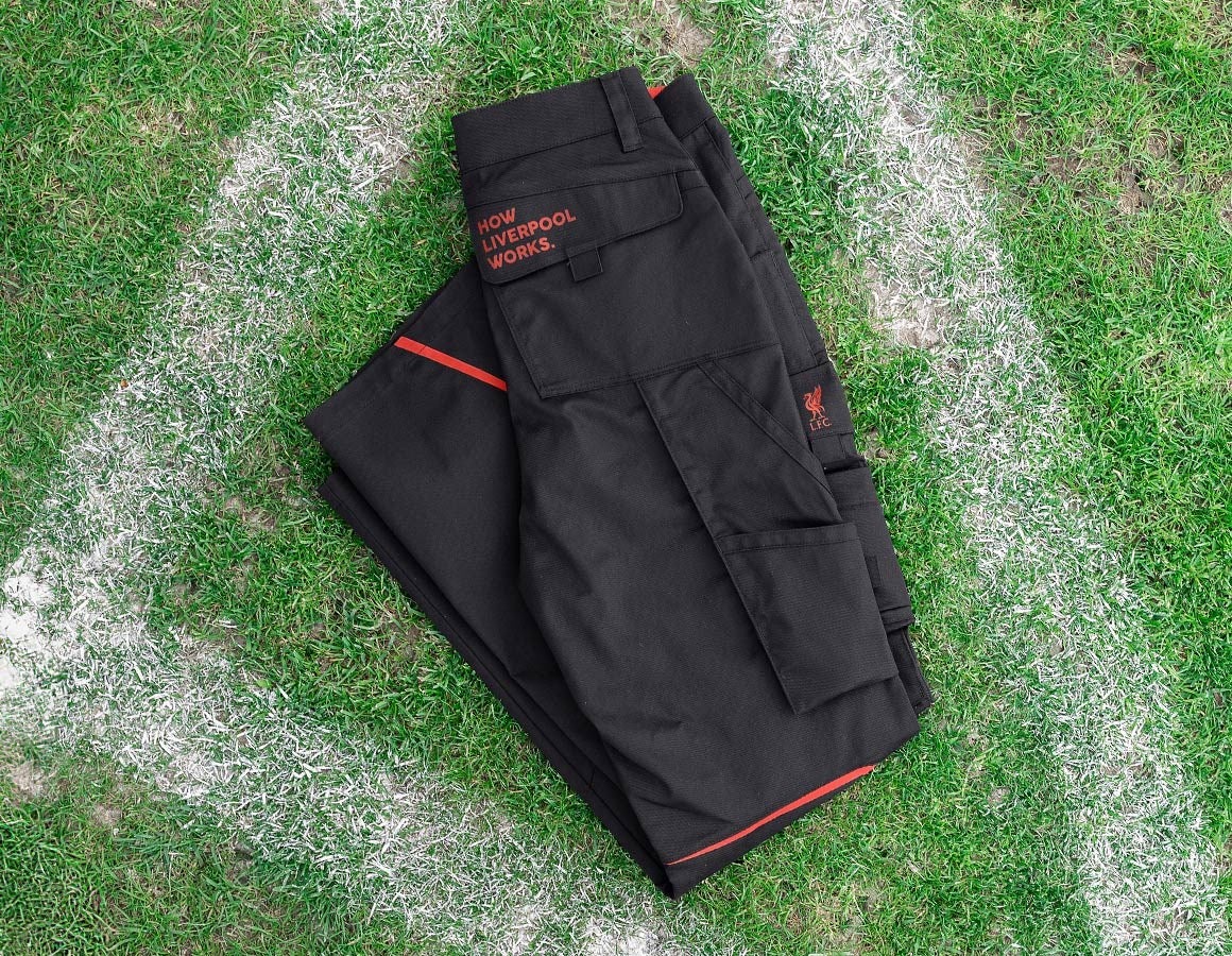 Additional image 2 LFC Work Trousers black/straussred