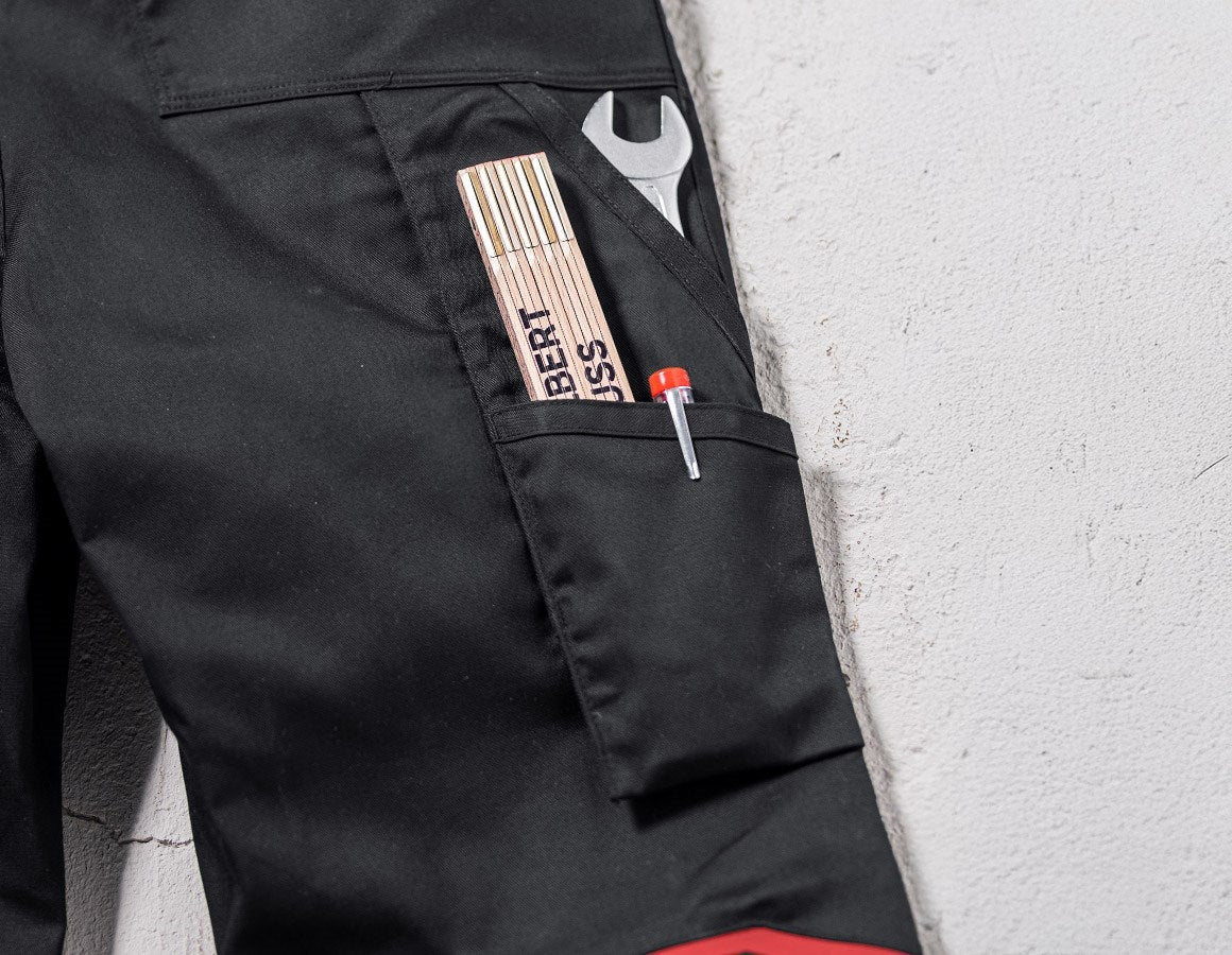 Additional image 3 LFC Work Trousers black/straussred